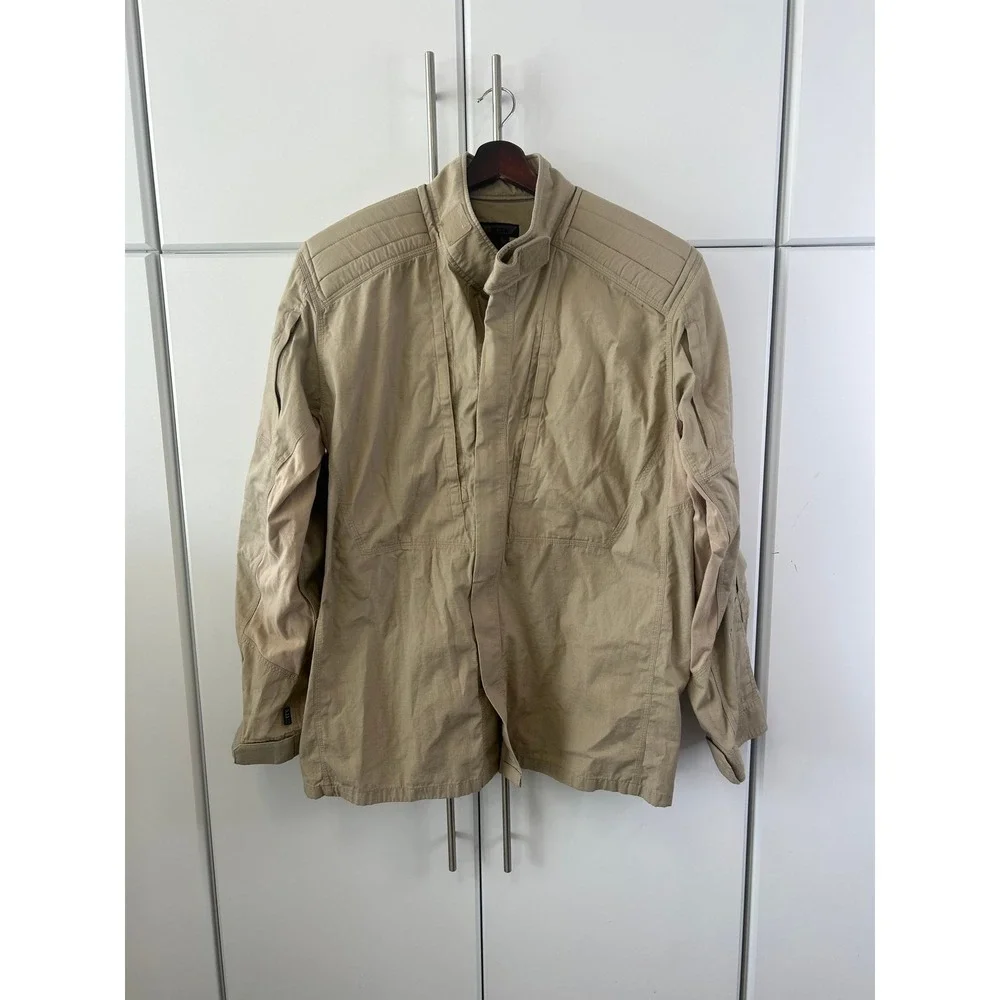 5.11 Tactical Rapid Assault Shirt Khaki Tan Ripstop Field Jacket Mens Large